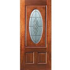 Half Glass Wooden Door At Best In