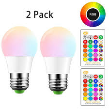 Coidak A19 12w Rgb W Led Color Changing Light Bulb With 2 4g Rf Wireless For Sale Online Ebay