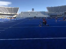 Visiting Boise State Football Fields Blue Turf Lets Go