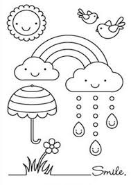 Line art to celebrate the season! Free Easy To Print Rainbow Coloring Pages Tulamama