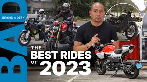 top 10 motorcycles of 2023 behind a
