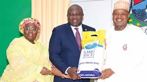 Image result for Lagos Government Begins Sales of Cheap Lake Rice