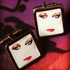 athena poster cufflinks airbrushed 80 s
