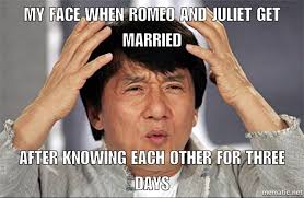 L'histoire d'amour impossible entre roméo et. Romeo And Juliet Memes Allie11blog