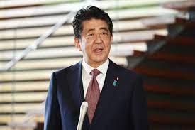 Former Japan Prime Minister Shinzo Abe ...
