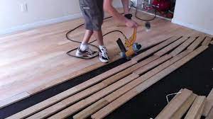 finish nails for hardwood floors