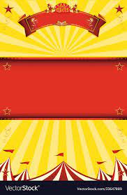 Yellow Circus Background Royalty Free