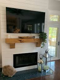 Distinctive Rustic Fireplace Mantel