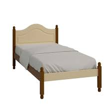This bed frame is perfect for our personal style and for our rambunctious children to jump around in. Barnaby Single Bed Cream Pine Buy Online At Qd Stores
