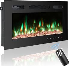 36 Inch Electric Fireplace Inserts