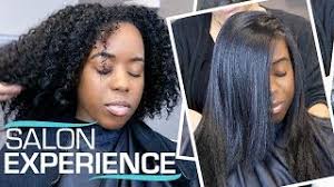 We offer full aveda services. Silk Press On My Natural Hair For The First Time Salon Visit Youtube