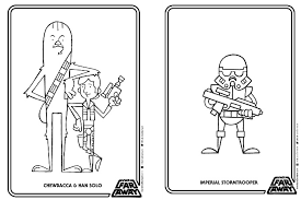 Spanning nine films, two spinoffs and multiple cartoons spread out over multiple decades, star wars has remained a cultural phenomen. A Free Printable Star Wars Coloring Book