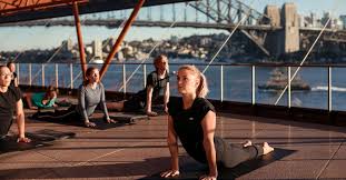 yoga at sydney opera house