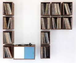 The shelves don't have doors though and if you like things to look more streamlined, you'll love this hack. Simple And Classy Ways To Store Your Vinyl Record Collection