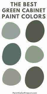 Green Paint Colors For Cabinets