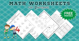 math worksheets for 2nd grade free