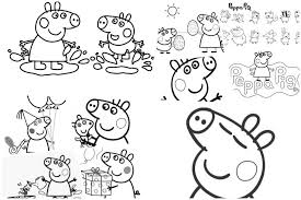 Desenhos animados> desenhos para colorir. 90 Desenhos Peppa Pig Para Colorir Origamiami Arte Para Toda A Festa
