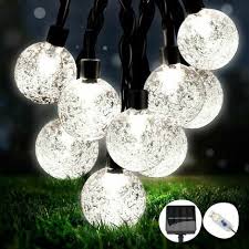 Solar String Lights 50 Led Crystal