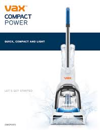 power carpet cleaner instruction manual