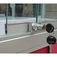 1x Showcase Sliding Glass Door Lock For