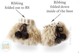 Furry Boot Cuffs Eh Pdf Crochet Pattern