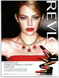 2016 revlon makeup print ad emma stone