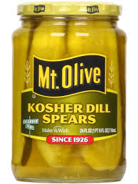 kosher dill spears mt olive pickles