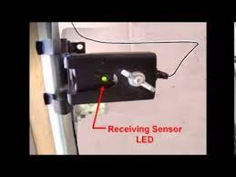 properly align garage door sensors