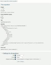 Javascript Based Equation Editor