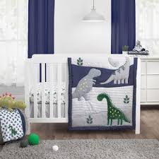 3pc Dino Crib Set