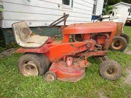 old sears riding mower off 61