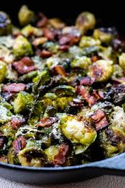 smashed oven roasted brussels sprouts