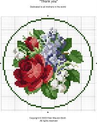 Chart By Ellen Maurer Stroh Austria Cross Stitch Rose