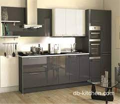 Gray modern high gloss kitchen cabinets. High Gloss Acrylic Grey Custom Modern Kitchen Cabinet