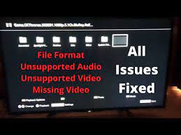how to fix unsupported file format and