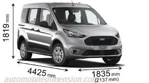 ford tourneo connect dimensions boot