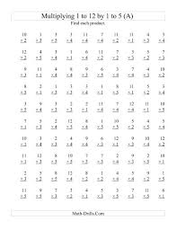 5 Minute Math Drills Worksheet Fun And Printable