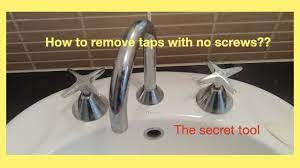 how to remove a tap with no the