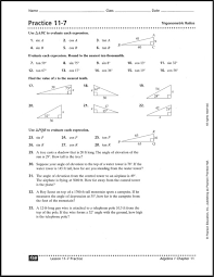 Problems with a (d) will have a decimal answer. Trig Applications Geometry Chapter 8 Packet Key Rd Sharma Solutions For Class 10 Chapter 12 Some Applications Of Trigonometry Obtain Pdf For Free Solve The Right Triangle Abc If Angle