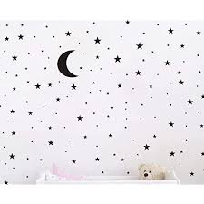 moon and stars wall decal vinyl sticker