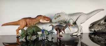dinosaurs indominus rex t rex rare