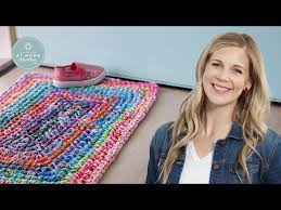 how to make a crochet rag rug free