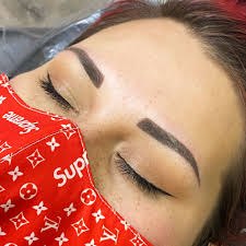 eyebrow tattoo ms amber red