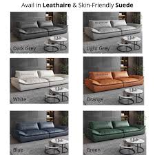 brand new suede fabric sofa modern home