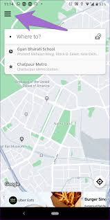 how to delete saved places in uber app