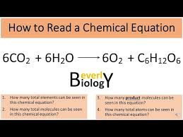 How To Read A Chemical Equation