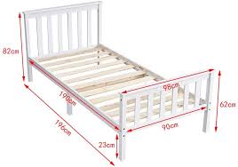 panana single bed solid wood bed