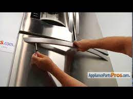 how to lg kenmore freezer door handle
