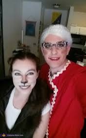 grandma and the big bad wolf costume
