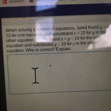 equations jared find y equals x